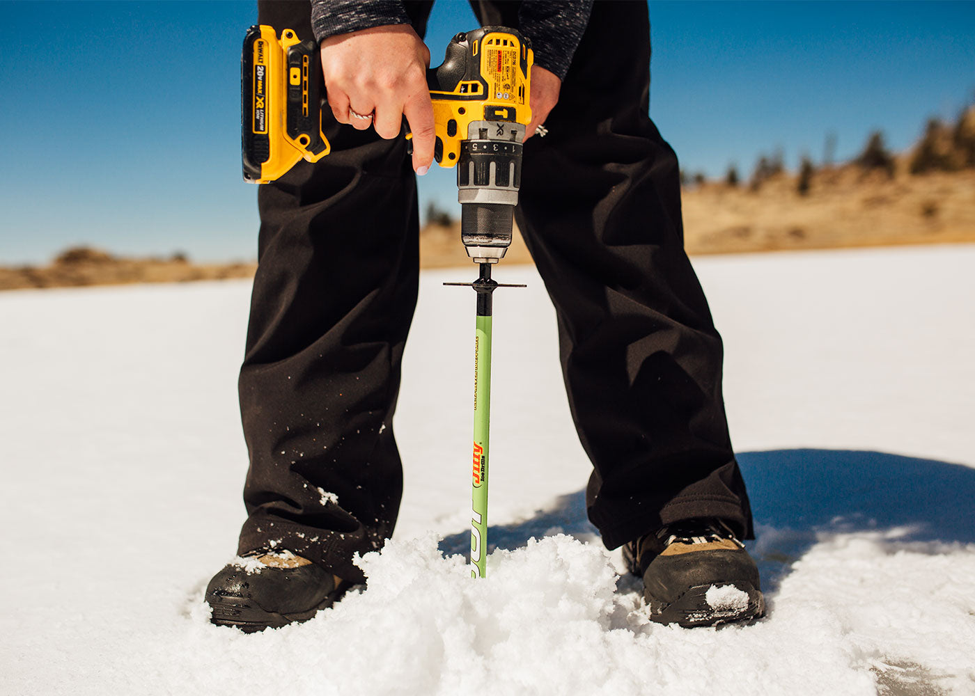 Dewalt ice deals auger