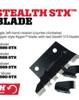 Stealth STX™ Blade Kits